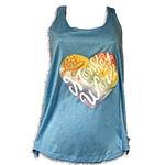 TRIDRI  VEST TURQUOISE